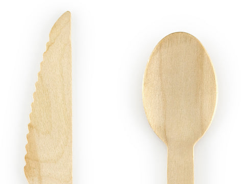 Love puiset aterimet 16 cm 18 kpl/pkt