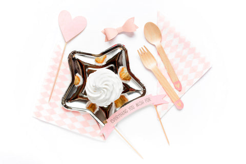 Love puiset aterimet 16 cm 18 kpl/pkt
