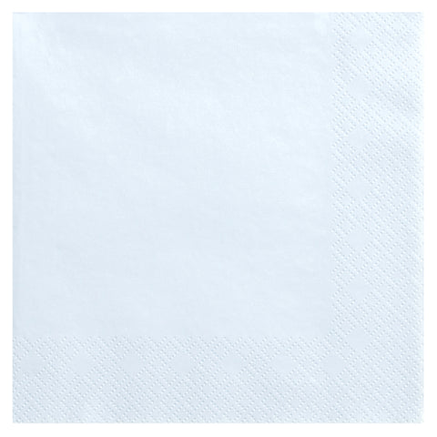 Suuri lautasliina 33 x 33 cm vaaleansininen 20 kpl/pkt