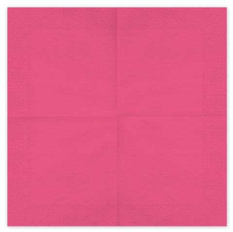 Lautasliina pinkki, 33 x 33 cm 20 kpl/pkt