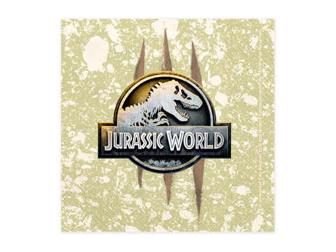 Jurassic World suuri lautasliina 33 x 33 cm 20 kpl/pkt