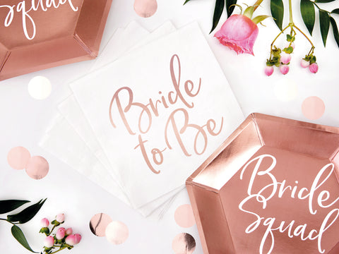 Bride to be suuri lautasliina 20 kpl/pkt