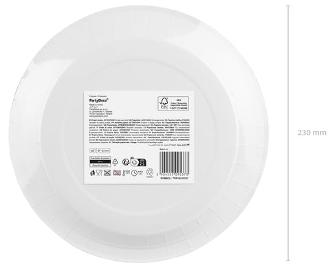 Pahvilautanen vihreä, 23 cm 6 kpl/pkt