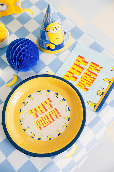 Minion suuri pahvilautanen 23 cm 6 kpl/pkt