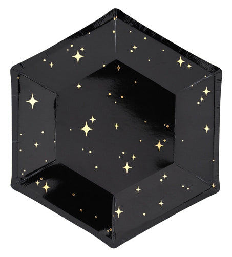 Tähdet pahvilautanen 6 kpl/pkt