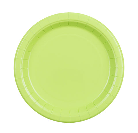 Pieni pahvilautanen vaaleanvihreä, 18 cm 6 kpl/pkt