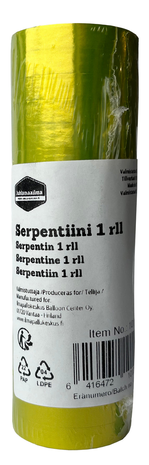 Serpentiini lime 1 rll/pkt