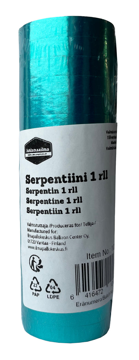 Serpentiini turkoosi 1 rll/pkt