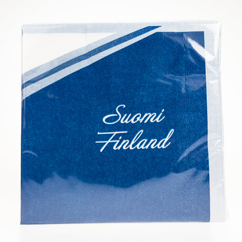 Suomen lippu, suuri lautasliina 20 kpl/pkt