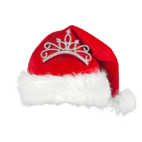 Tonttulakki tiaralla