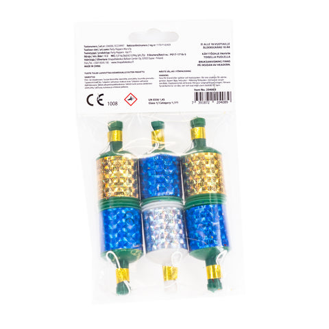 Paukkuserpentiini 6 kpl/pss, K18