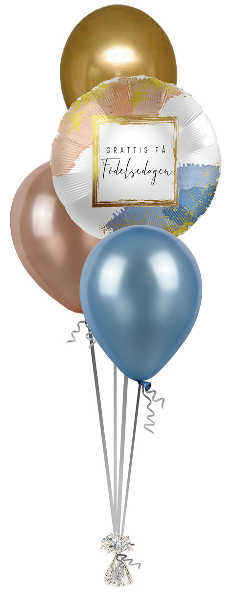 Palloboxi ilmapalloasetelma, Grattis på födelsedagen M