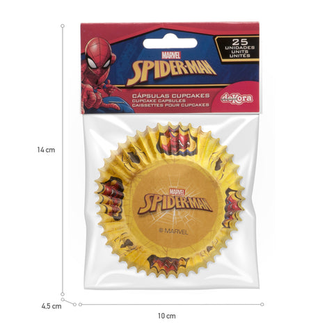 Spiderman muffinssivuoka 25 kpl/pkt