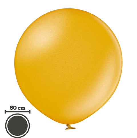 Jätti-ilmapallo 60 cm metallinhohtokulta