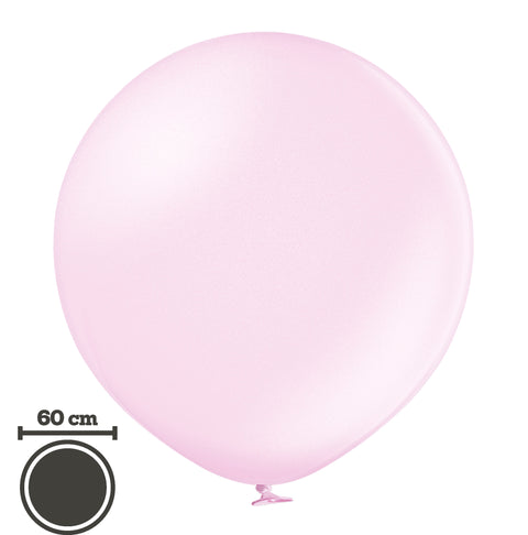 Jätti-ilmapallo 60 cm metallinhohtovaaleanpunainen