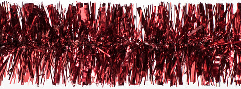 Joulukuusenpunos fasetti punainen 75 mm x 2 m