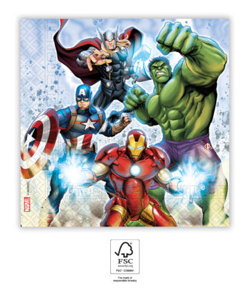 Avengers lautasliina 33 x 33 cm 20kpl/pkt