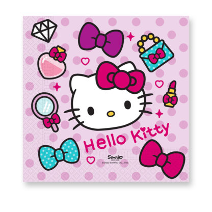 Hello Kitty lautasliina 33 x 33 cm 20kpl/pkt