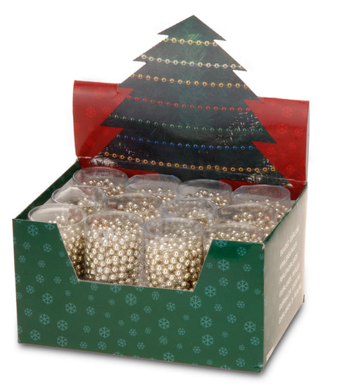 Helminauha joulukuusen koriste kullanvärinen 8mm x 750cm