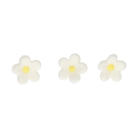FunCakes syötävä koriste, pienet kukat (valkoinen)